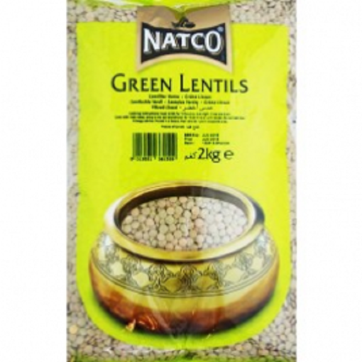 Natco Green Lentils 2Kg