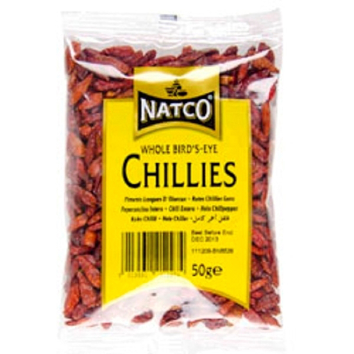 Picture of Natco Chilli Whole Birds Eye 50g