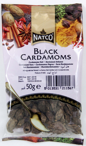 Picture of Natco Cardamoms Black 50g