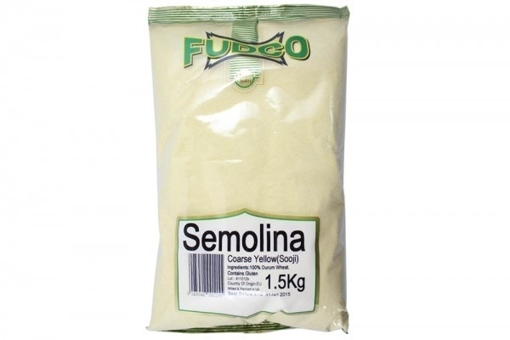 Fudco Semolina Coarse Yellow 1.5kg