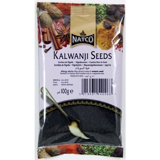 Picture of Natco Kalwanji (Nigella Seeds) 100g