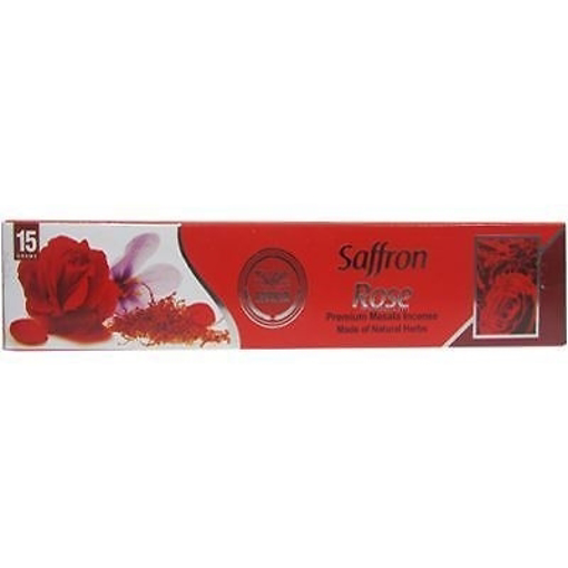 Heera Safron Rose Incense Sticks 15G