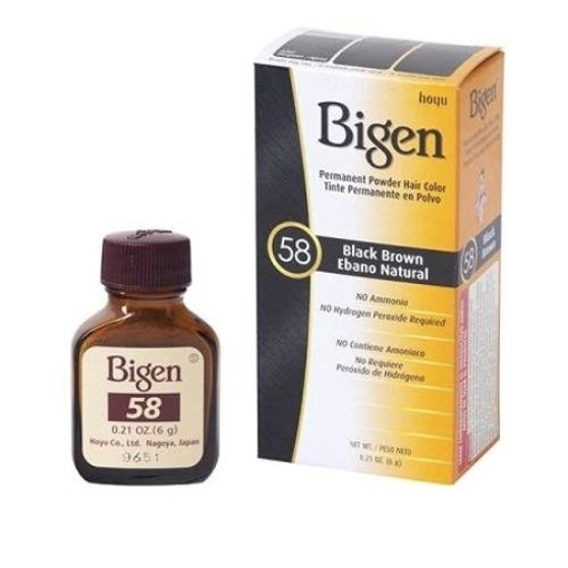 Bigen Black Brown No. 58 Hair Colour