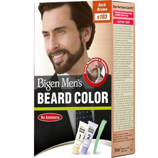 Bigen Men's Bread Colour B103 Dark Brown