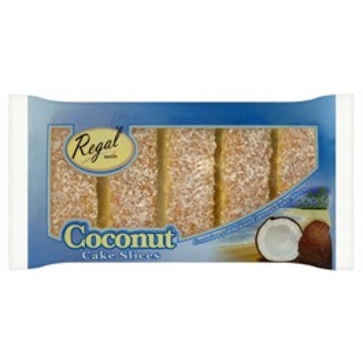 Picture of Regal Sliced Coconut Cake 10pieces