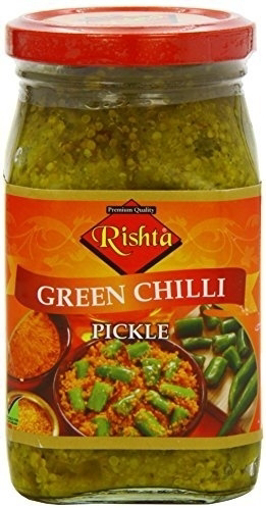 Picture of Rishta Green Chilli Pickle 400g