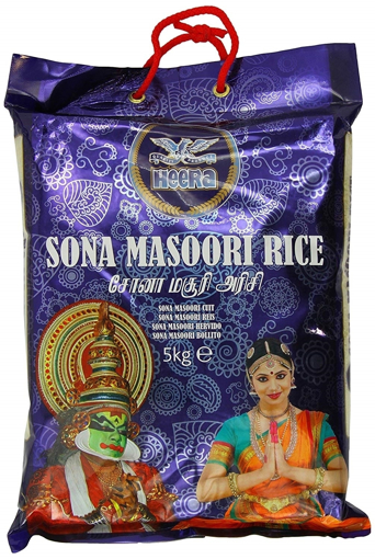 Picture of Heera Sona Masoori Rice 5 kg