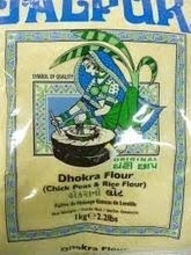 Picture of Jalpur Dhokra (Chick pea and Rice ) Flour (Atta)1Kg