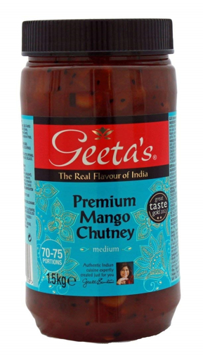 Geeta's Mango Chutney Medium 1.5kg