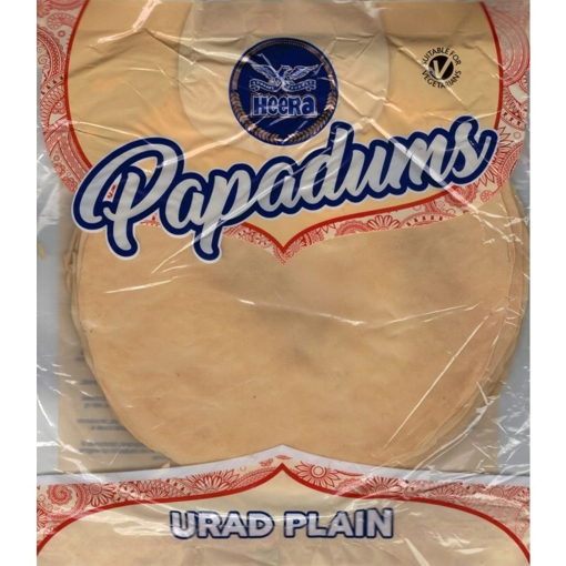 Heera Urad Plain Papad 200g