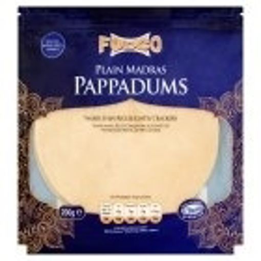 Fudco Madras Pappadums 200g