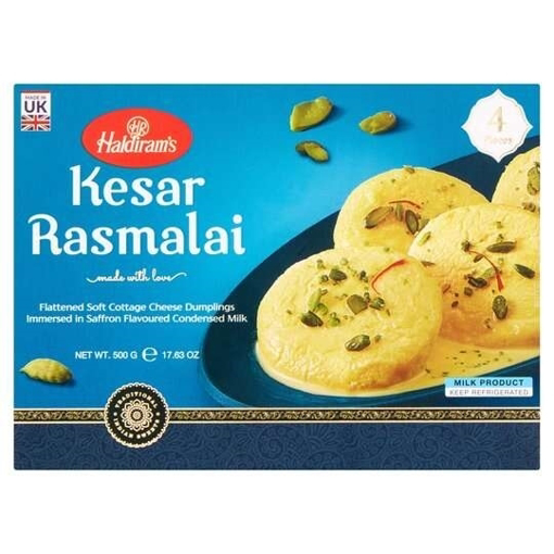 Haldiram's Kesar Rasmalai 500g