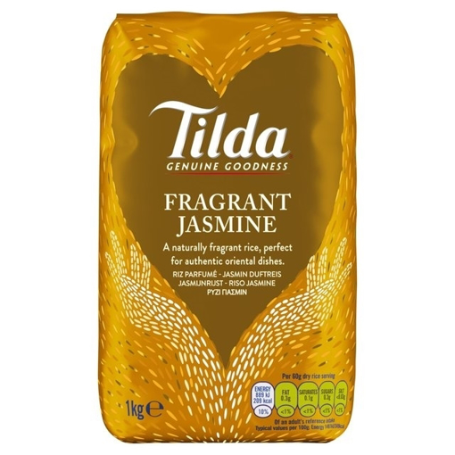 Tilda Fragrant Jasmine Rice 1kg