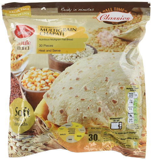 Haldiram's Multigrain Chapati 30pcs 900g (Frozen)