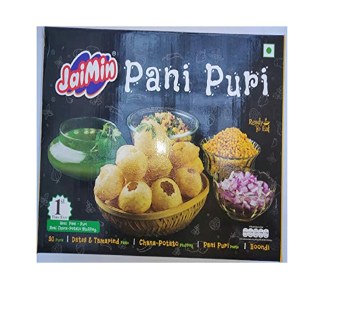 Jaimin Pani Puri Kit 30pcs Puri 500g