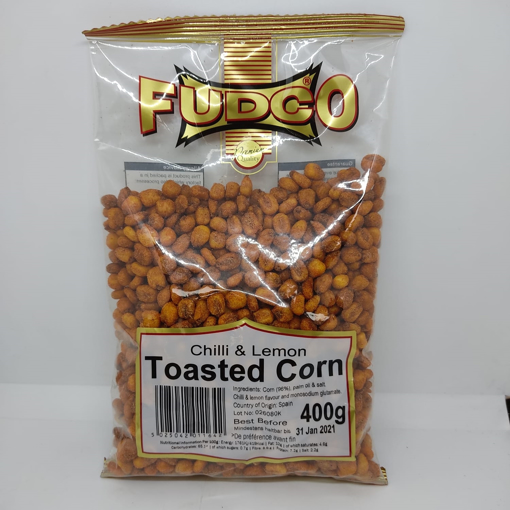 Fudco Chili and Lemon Toasted Corn 400g