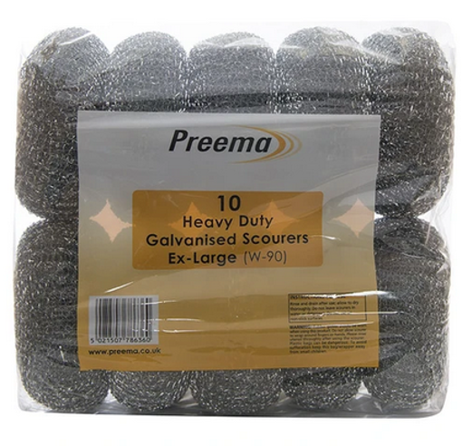 10 Heavy Duty Scourers