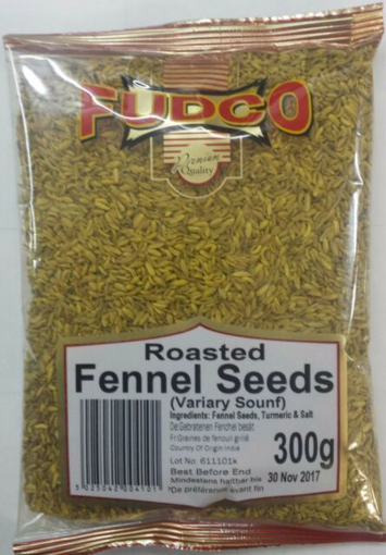 Fudco Fennel Seeds Roasted 300g