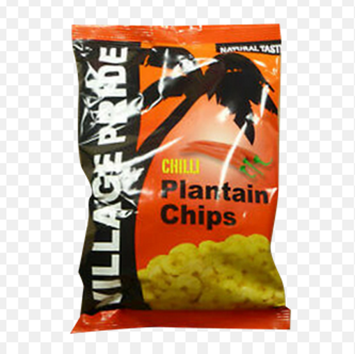 Village Pride Chilli Plantain Chips 75g