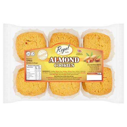 Regal Almond Cookies 12 Pieces