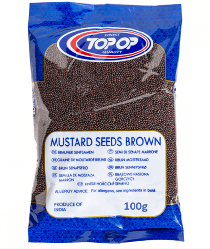 Top- Op Mustard Seeds Brown 100g