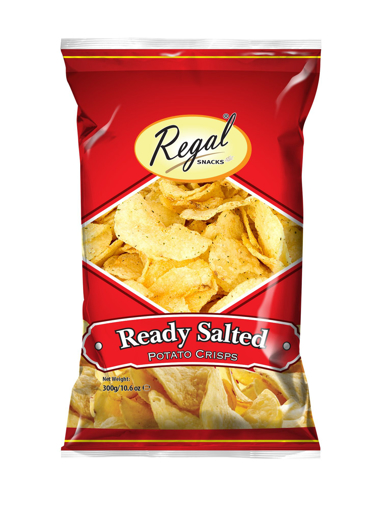 Regal Ready Salted Potato Crisps 300gm