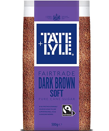 TATE + LYLE Dark Brown Soft Cane Sugar 500g