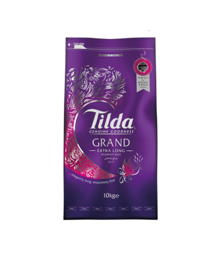 Tilda Grand Extra Long Basmati Rice 10kg