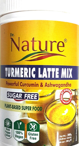 Dr.Nature Turmeric Latte Mix Sugar Free 300g