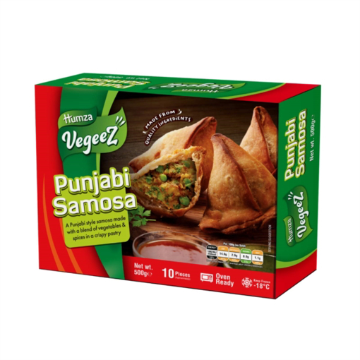 Humza Veggez Punjabi Samosa 500g 10Pcs