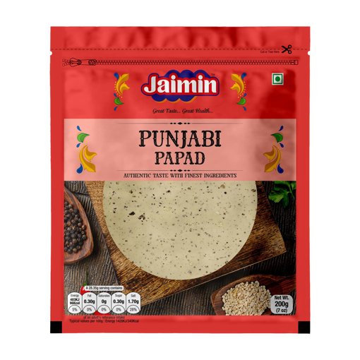 Jaimin Punjabi Papad 200g