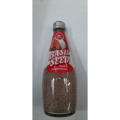 Heera Basil Seed Drink with Lychee 290ml