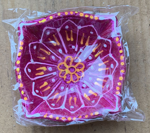 Single Painted Diya