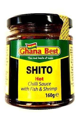 Ghana Best Shito Hot Chilli Sauce with Shrimp 250g