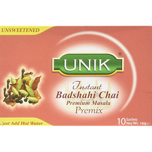 Unik Instant Badshahi Chai (Unsweet) 10 Sachets