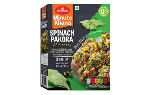 Haldiram's Minute Khana Spinach Pakora 12 Pcs 283g