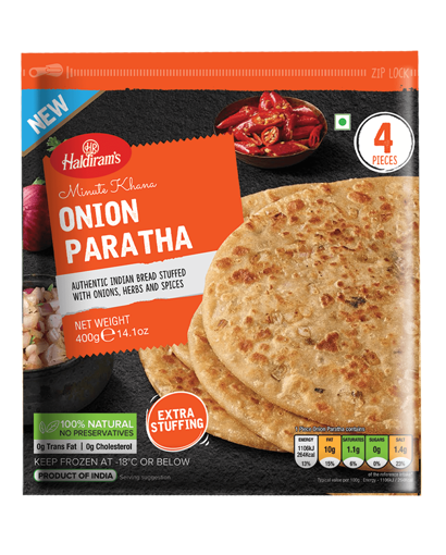 Haldiram's Onion Paratha 400gm