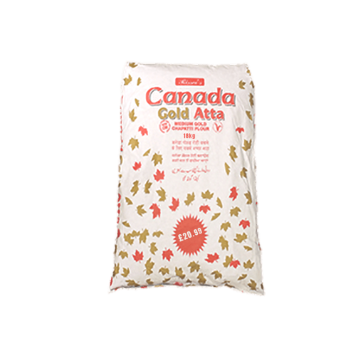 Canada Gold Medium Chapatti Atta 18kg £20.99 