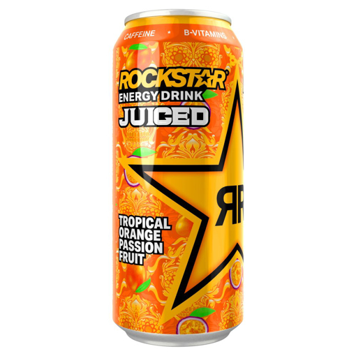 Rockstar Tropical Orange Passion Fruit 500ml 1.19