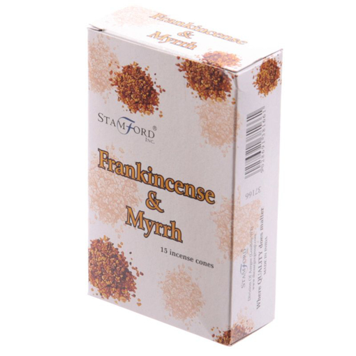 Stamford Frankincense & Myrrh 15 Incense Cones