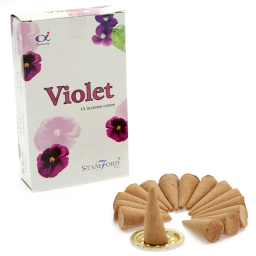 Stamford Violet Incense Cones