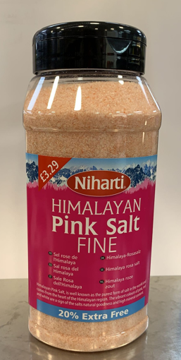 Niharti Himalayan Pink Salt Fine 800g £3.29