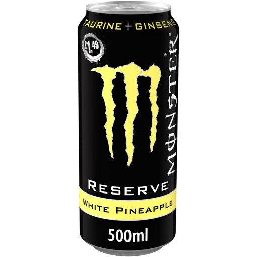 Monster Reserve White pineapple 500ml PM £1.49