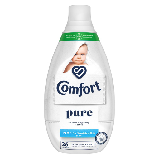 Comfort Ultra-Concentrated Fabric Conditioner Pure 36 Wash 540ml