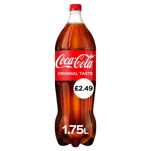 Coca Cola Original Taste 1.75Ltr £2.49