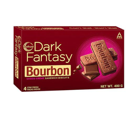 Sunfeast Dark Fantasy Bournbon Choco Biscuits 400g