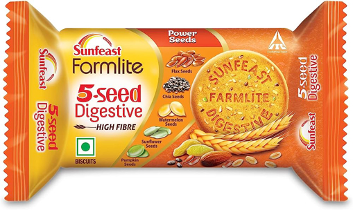 Sunfeast 5-Seed Digestive Cookies 100g 49p