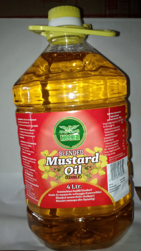 Heera Blended Mustard Oil 4Ltr (Edible)