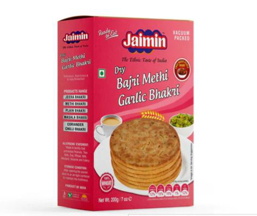 Jaimin Dry Bajri Methi Garlic Bhakri 200g