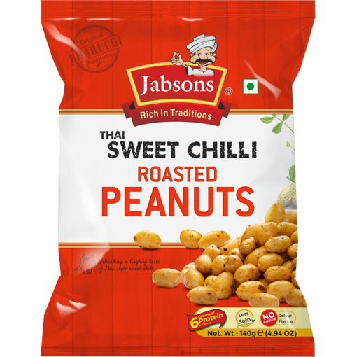 Jabsons Thai Sweet Chilli Roasted Peanuts 140g